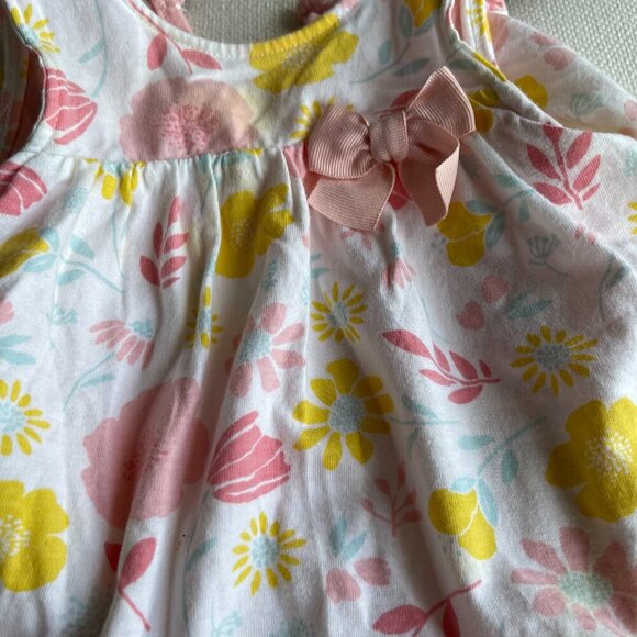 Baby Girl One Piece Floral - Picture 4 of 5